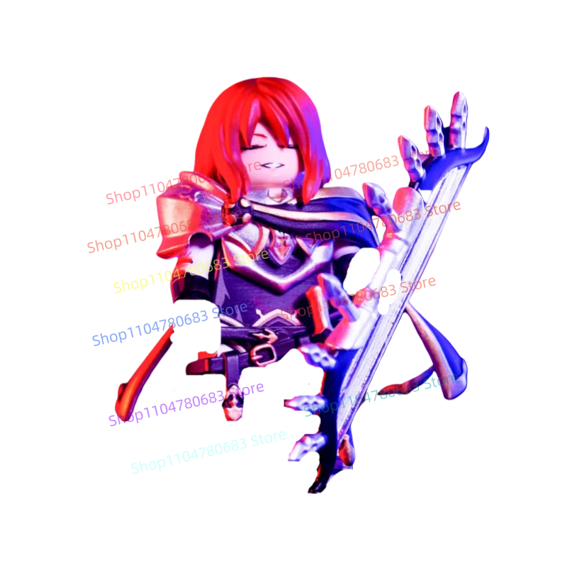 MOC Nuovo Building Block Doll Mini Doll Table Knight Toy Collezione di ornamenti regalo