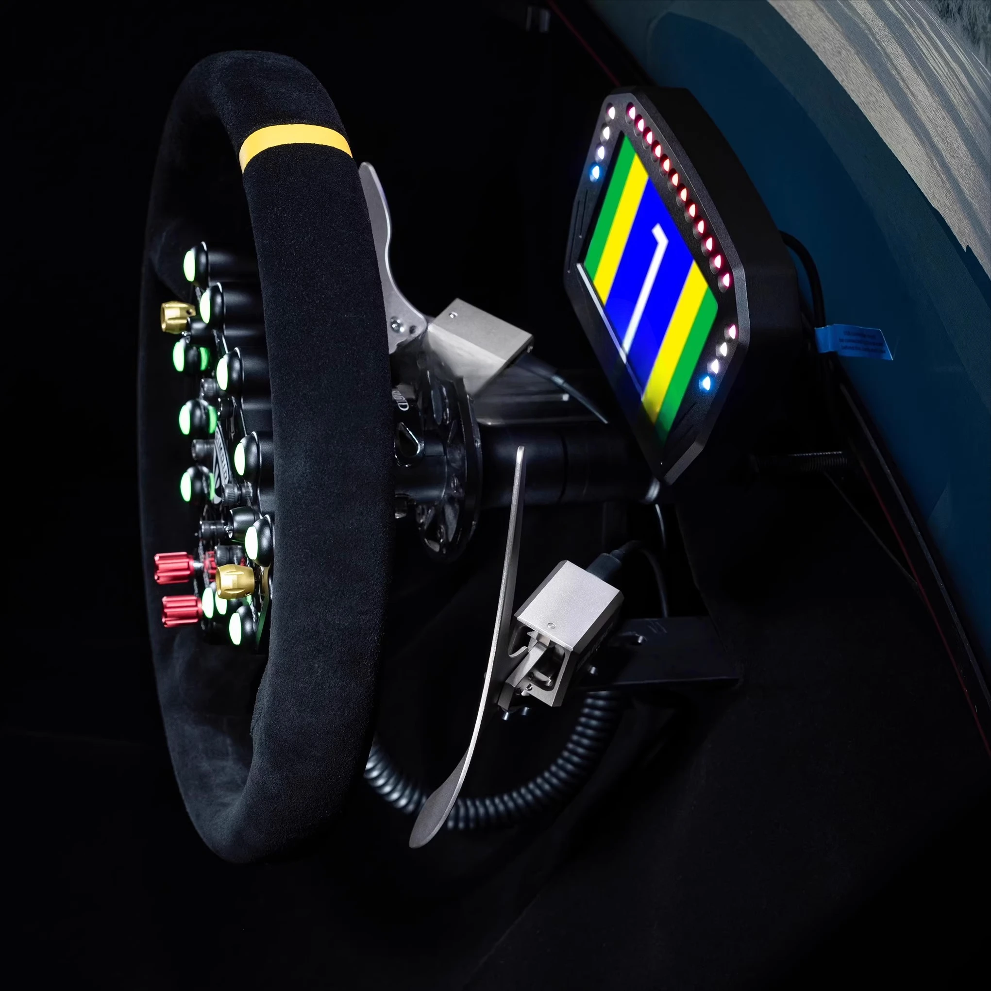 Emulatore da corsa WRC Paddle, volante da gioco push-pull bidirezionale Dust PC