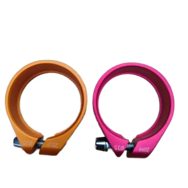 AliExpress NONE 34.9mm 35mm ultra light aluminum alloy seat tube bicycle seat rod clamp