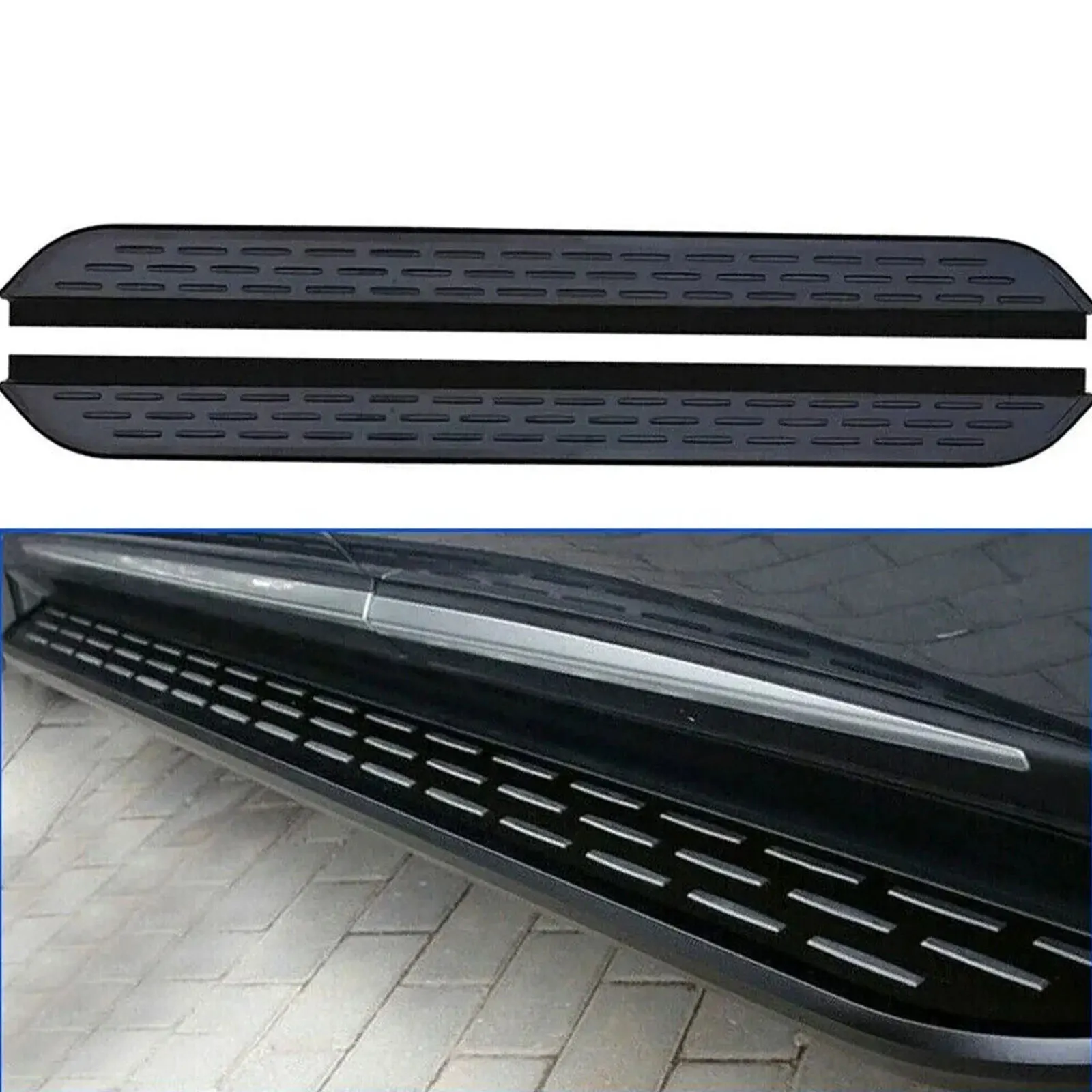 

2Pcs Side Step Fits for MG HS 2018-2024 Running Board Nerf Bar