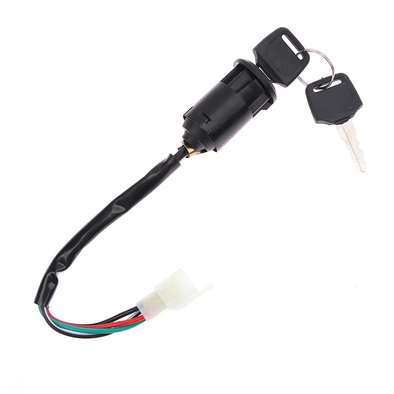 1 Set 50cc-250cc ATV Motorcycle With Wire Start Switch Door Locks Beach Bike Male Ignition Key Switch