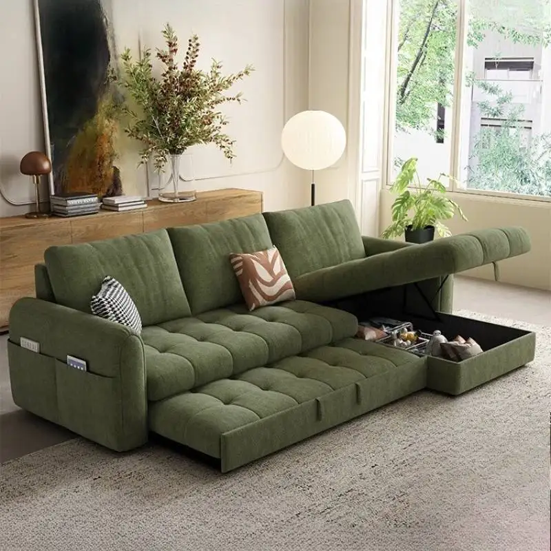 

High Back Green Living Room Sofas European Dark Corduroy Curved Living Room Sofas Floor Lazy Woonkamerbanken Furniture Home