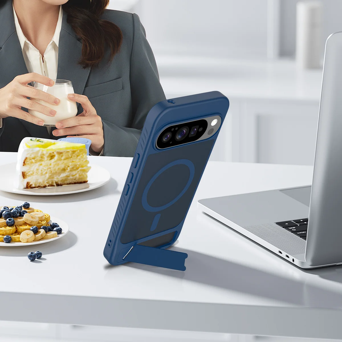 For Pixel 9 Pro XL Case Stand Cover Magnetic Case PC+Tpu Case For Google Pixel 10 Pro XL