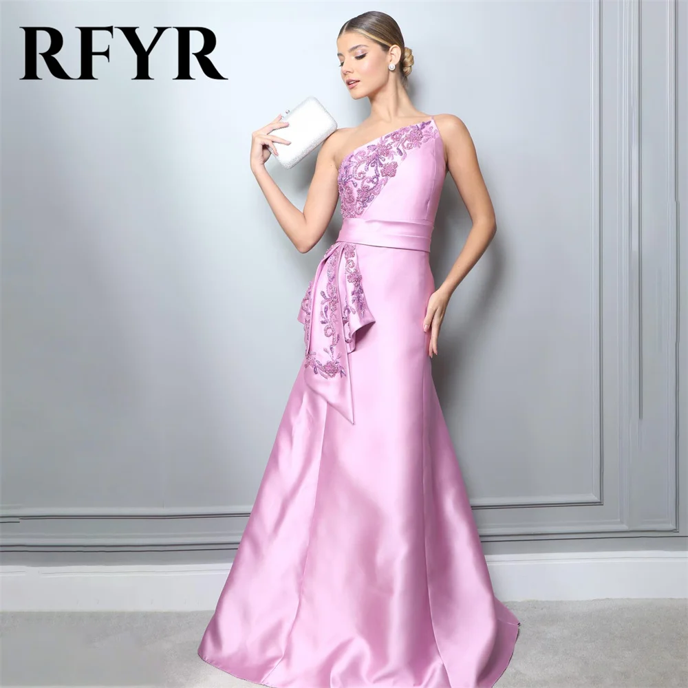 RFYR-Robe de sirène perlée pour occasions spéciales, broderie de tache, robe formelle, personnalisée, une initiée, éducative