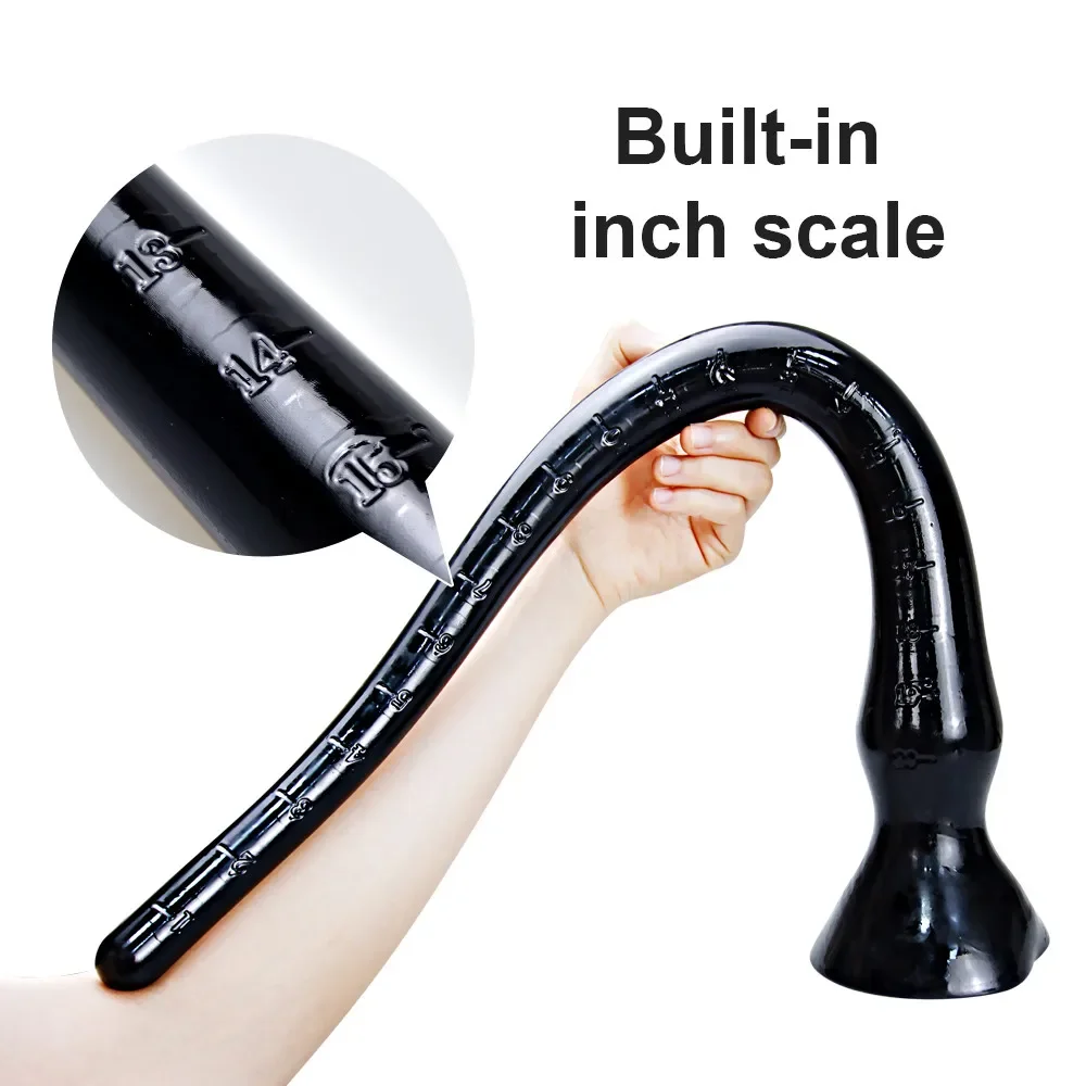 60cm Super Long Anal Tail Anal Plug Prostate Massagers Snake Dildo Anus Masturbator Products For Adults Sex Toys For Man Woman