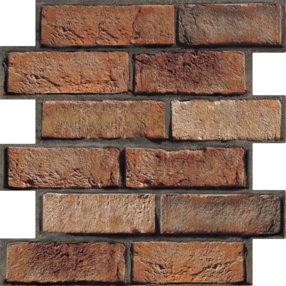 Waterproof 3D Imitation Brick Wall Stickers Lightweight PVC 30cmX30cm Self-Adhesive 3D Wall Panel Moisture-proof Self-adhesive