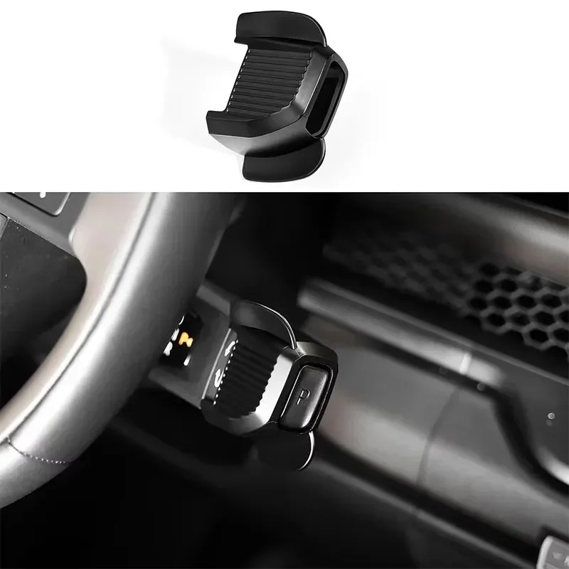 Für Kia EV2/EV3/EV4/EV5/EV9/PV5 Tasman 2025 2026 Die neueste ABS-Kohlefaser-Lenkrad-Schaltknopf-Hilfsabdeckung – Detail 4