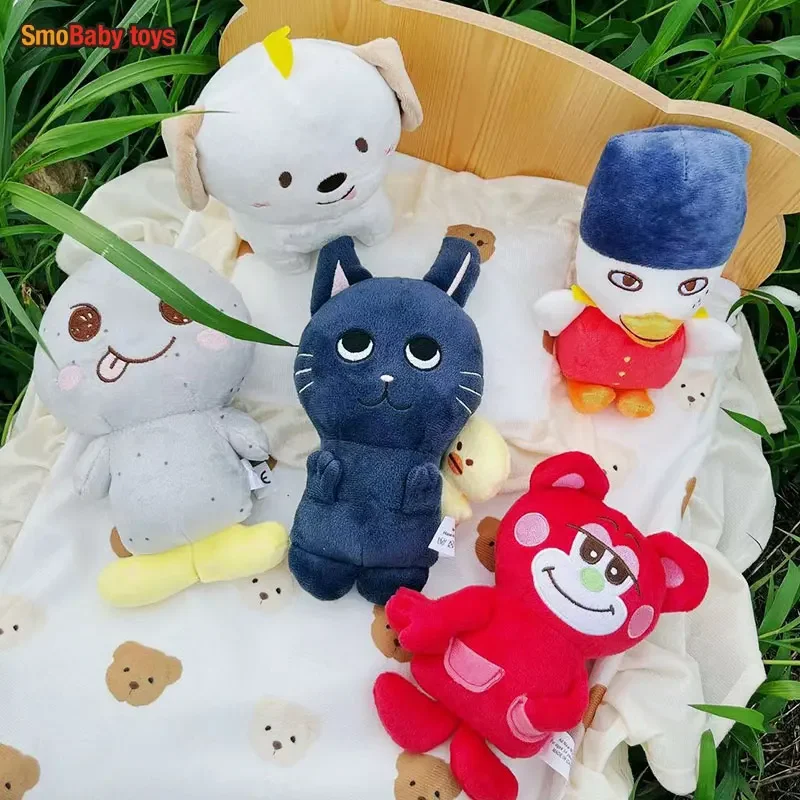 

20/10CM RIIZE Plush Dolls Keychain Pendant WONBIN SUNGCHAN SOHEE ANTON Cartoon Keyring Bag Pendant Fans Gifts