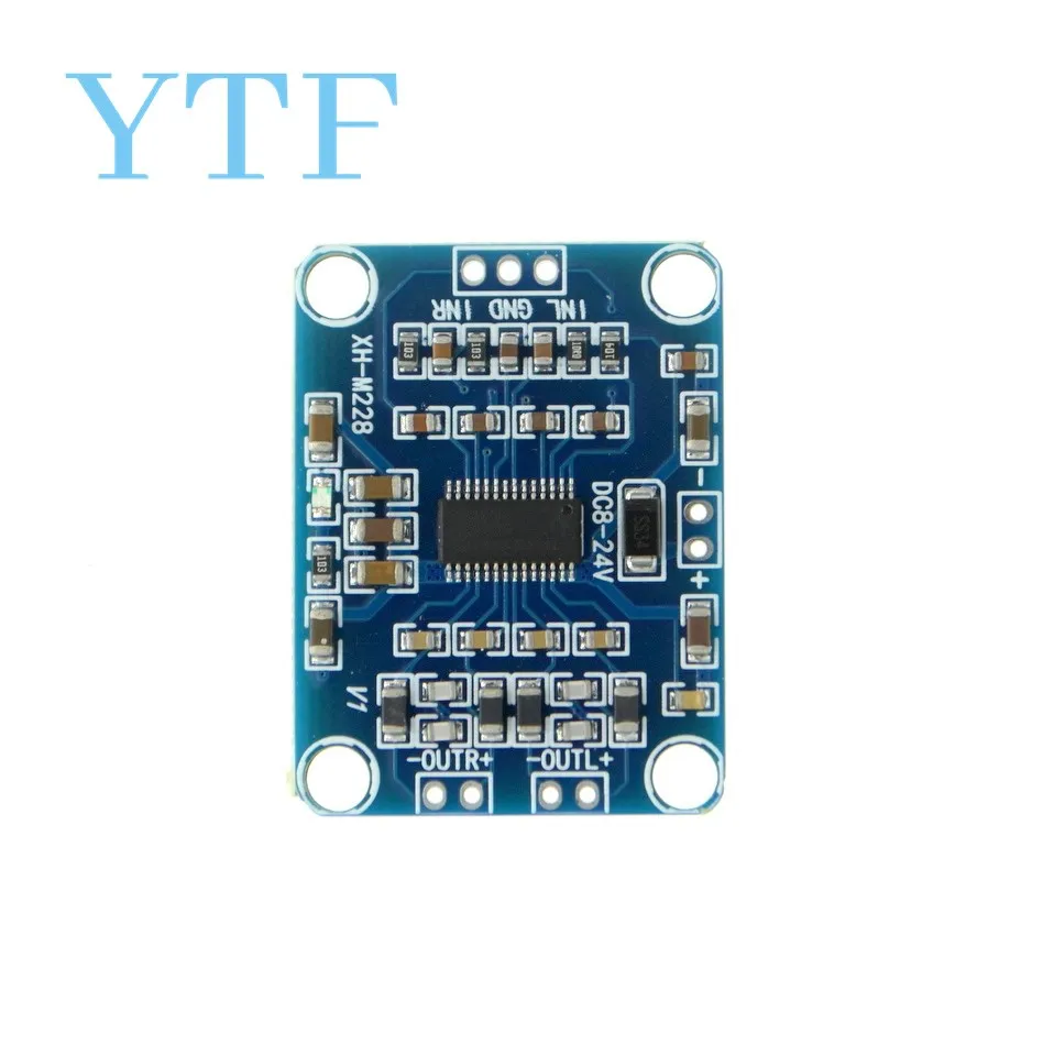 

TPA3110 2X15W Digital Audio Stere Amplifier Board Module Mini Binaural AMP Controller 100dB DC 8-18V