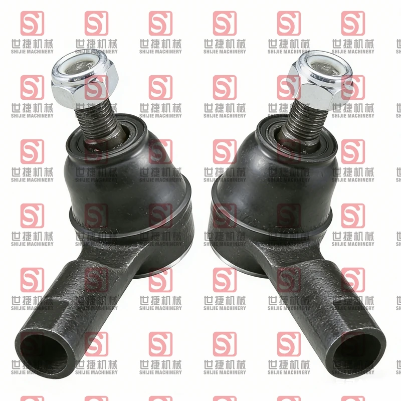 2 Pcs Left & Right Outer Tie Rod Ends For NISSAN 100NX 200SX ALMERA BLUEBIRD CHERRY LARGO PRIMERA SUNNY 48520-D0100 48520-01E00