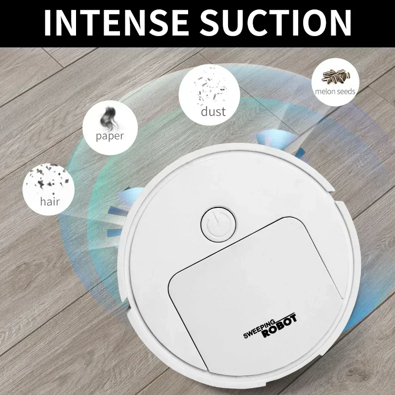 Mini intelligent sweeping robot suction sweeper 3-in-1 automatic household lazy sweeper