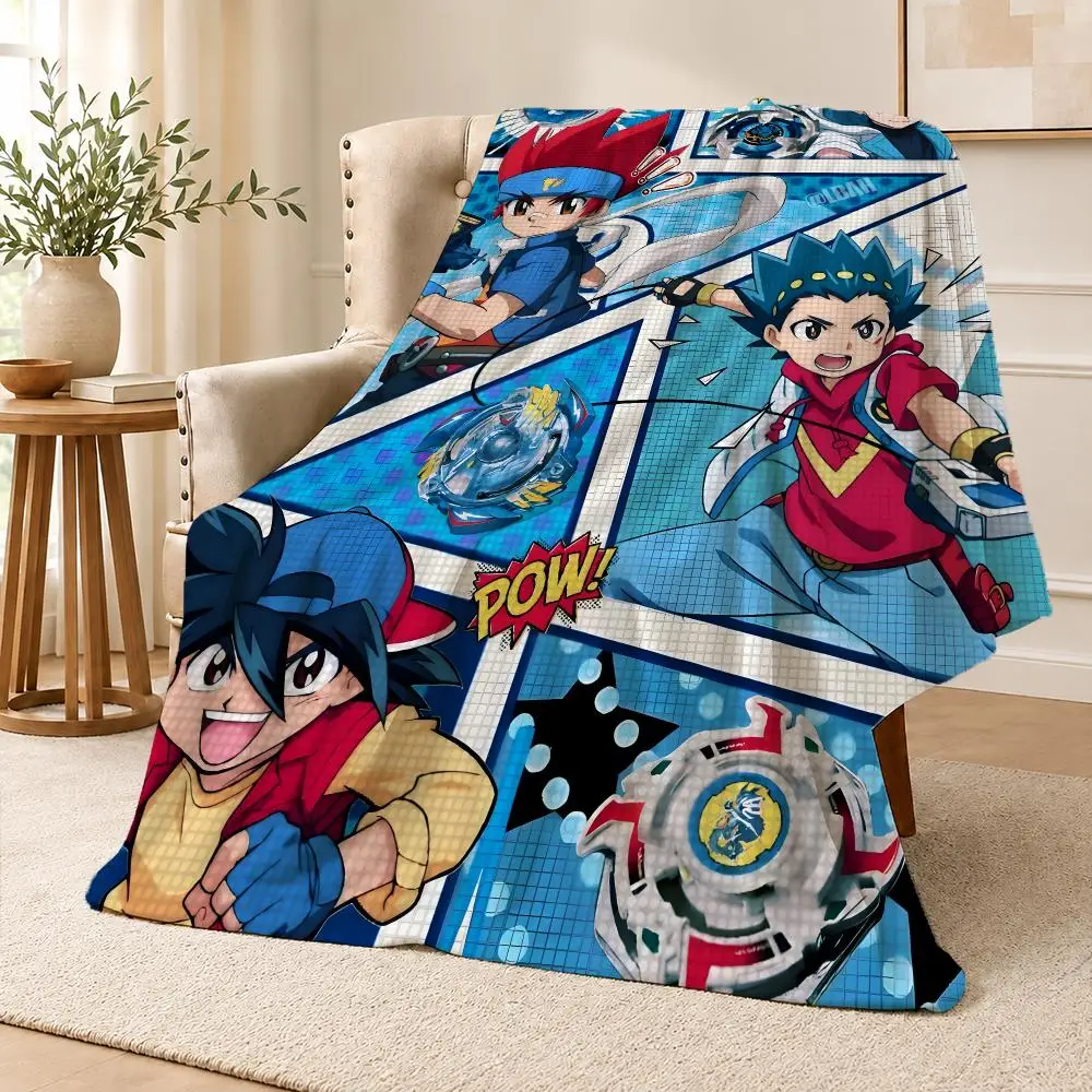 Anime Beyblade Tyson Granger Dragoon Throw Soft Flannel Throw Blanket for Couch Bed Sofa Warm Cozy Lightweight All Season