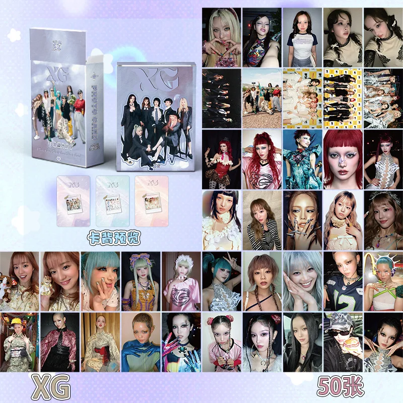 KPOP XG Álbum Shooting Star Photocard, LOMO Cartão pequeno, JURIN