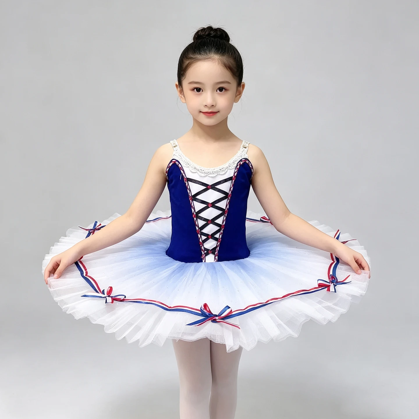 Professional Adult Women Ballet Tutu Dress Swan Lake Pancake Ballet Skirts Tutu Ballerina Dress Girls Dance Costumes