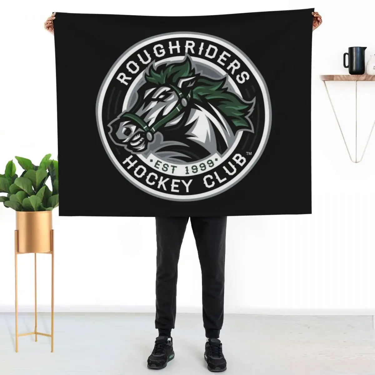 RoughRiders Throw Blanket sofa bed Furrys blankets ands Soft Plaid Shaggy For Sofa Thin Blankets