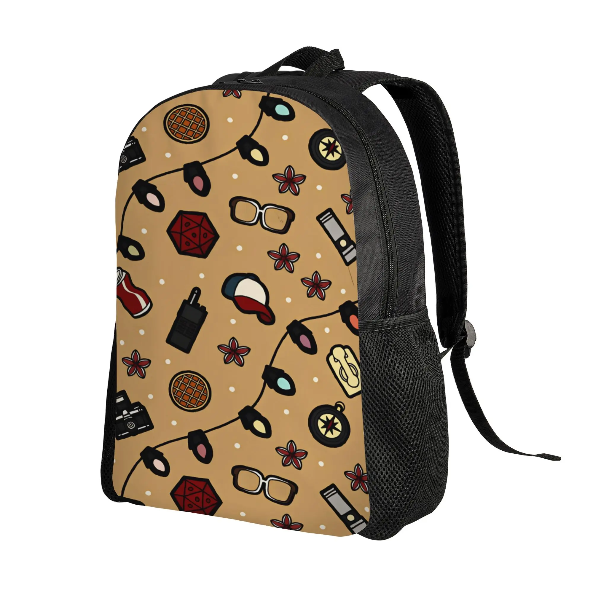 Demogorgon Starry Night  Backpack  Casual Backpacks Boy Girl Daily Lightweight School Bags Design Rucksack