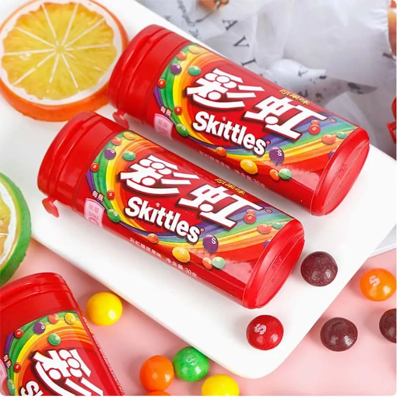 حلوى سكيتلز المعلبة 1.06 أونصة (30 جم) * 4 علب