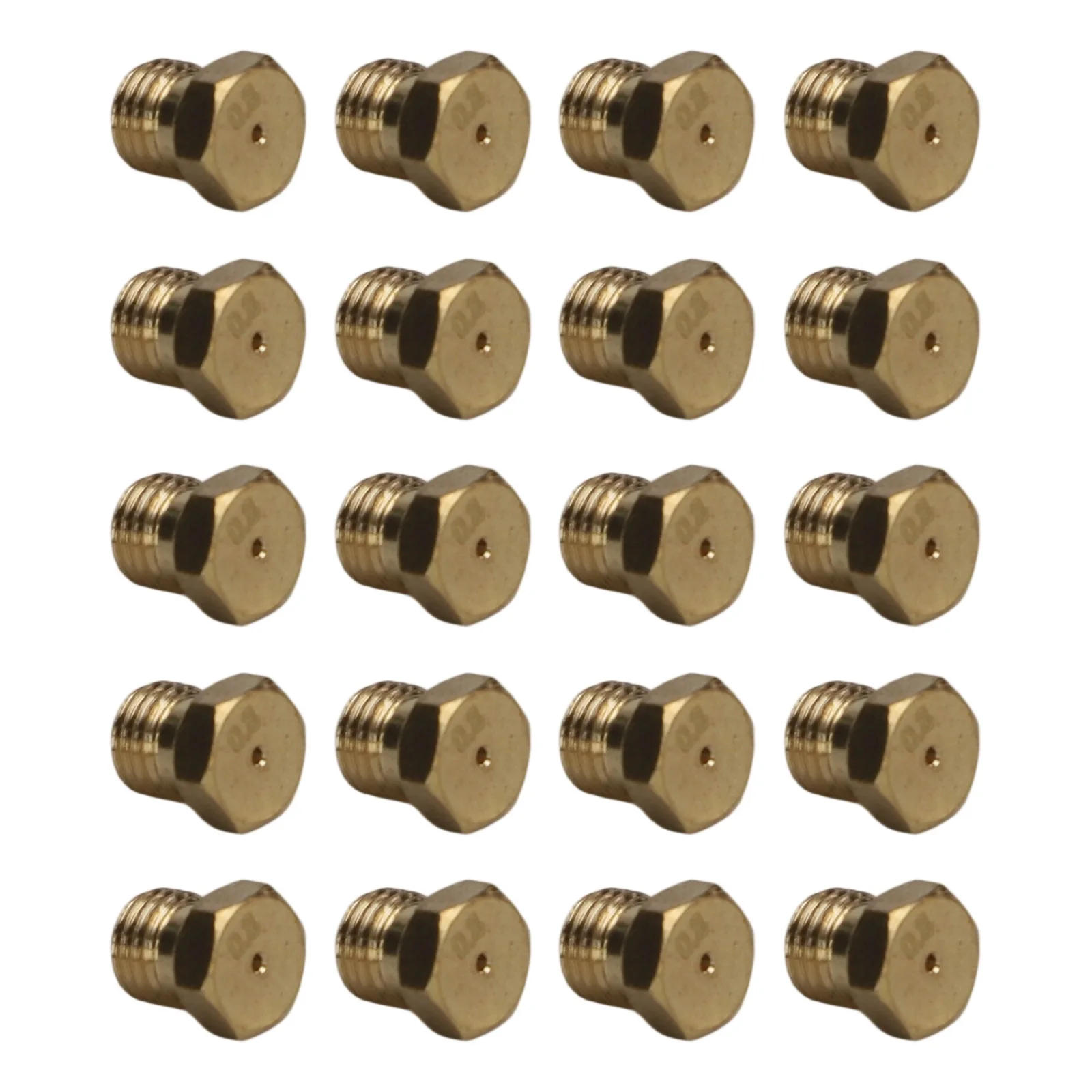 0.8mm Brass Nozzles Low Pressure Nozzle For Grill Grill Burners Compatible With Grill Brands Long-lasting Construction