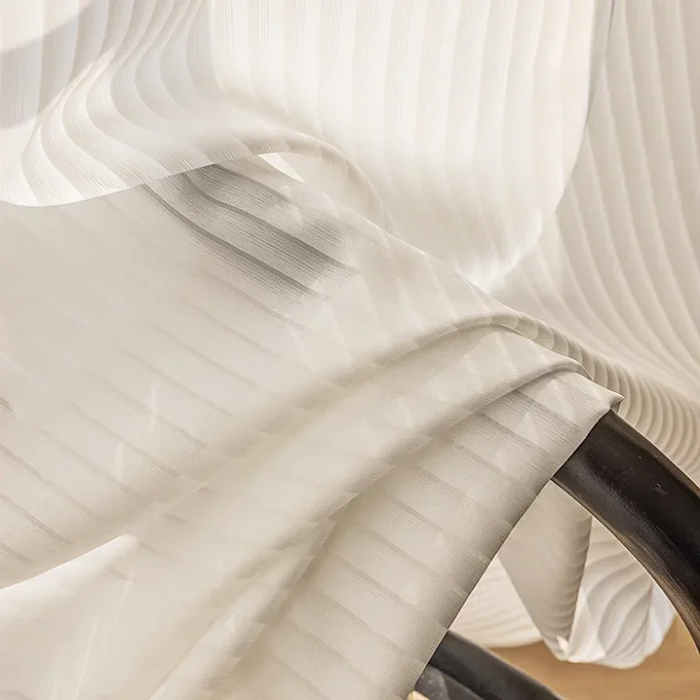 

Vertical Louvers, Heat Insulation, UV-proof Gauze Curtain, Dream Curtain, Living Room, Bedroom, Balcony, White Yarn, Opaque