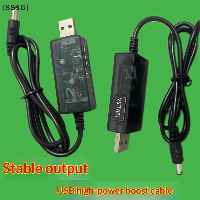 〔SS16〕1Pcs DC 5V To 12V 1.5A USB Step-up Converter Cable Connecter USB Boost Converter For Power Supply/Charger/Power Converter