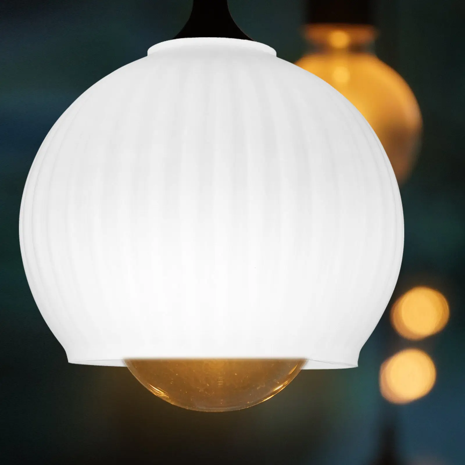 

Стеклянный плафон для потолочных светильников, сменный, только плафон, тонкая работа, теплая атмосфера, декоративный дизайн