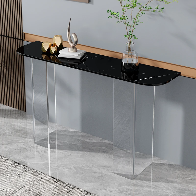 

Premium Luxury Console Tables Minimalist Beauty Nordic Modern Corner Table Aesthetic Unique Schreibtisch Living Room Furniture
