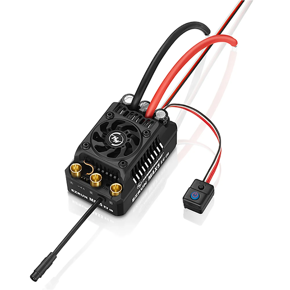 HOBBYWING EZRUN MAX5 HV G2 250A ESC 56118SD Motors Sensored Brushless Combo for 1/5 RC Model Car Buggy Accessories