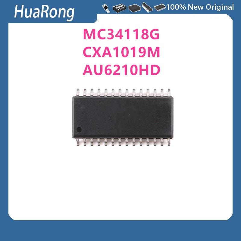 10Pcs/Lot MC34118G MC34118 CXA1019M CXA1019 AU6210HD AU6210 SOP28