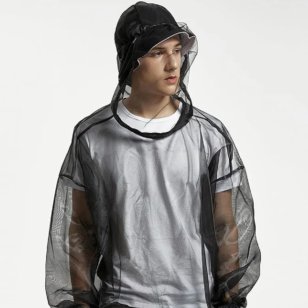 

Summer Mosquito-proof Outdoor Light and Thin Mosquito-proof Clothing Set Wild Fishing Adventure Mesh Mosquito-proof Clothing