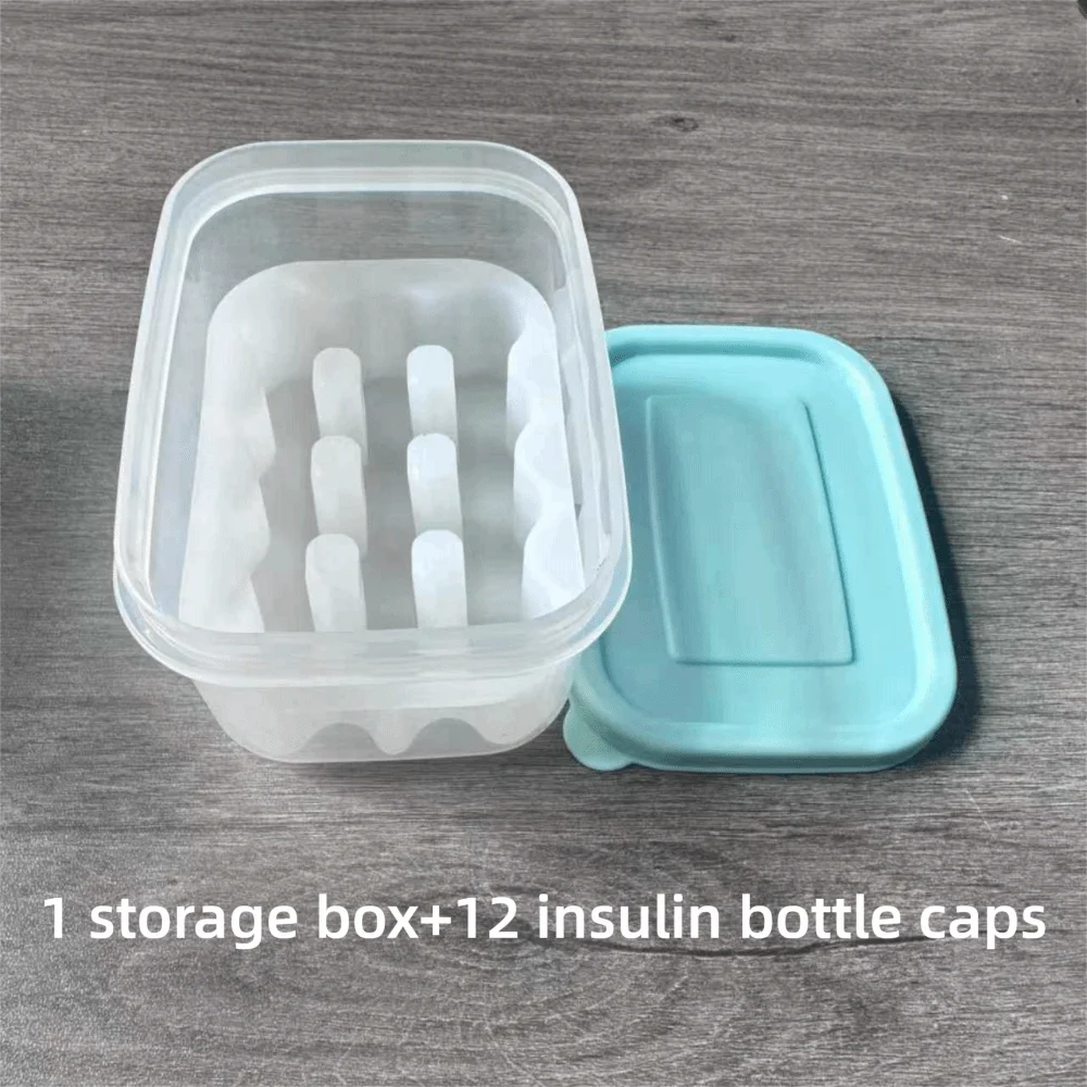 10ml Vial Compatible Peptide Organizer Dishwasher-Safe Reusable Travel Vial Case Portable 5ml Vial Compatible Vial Holder Box