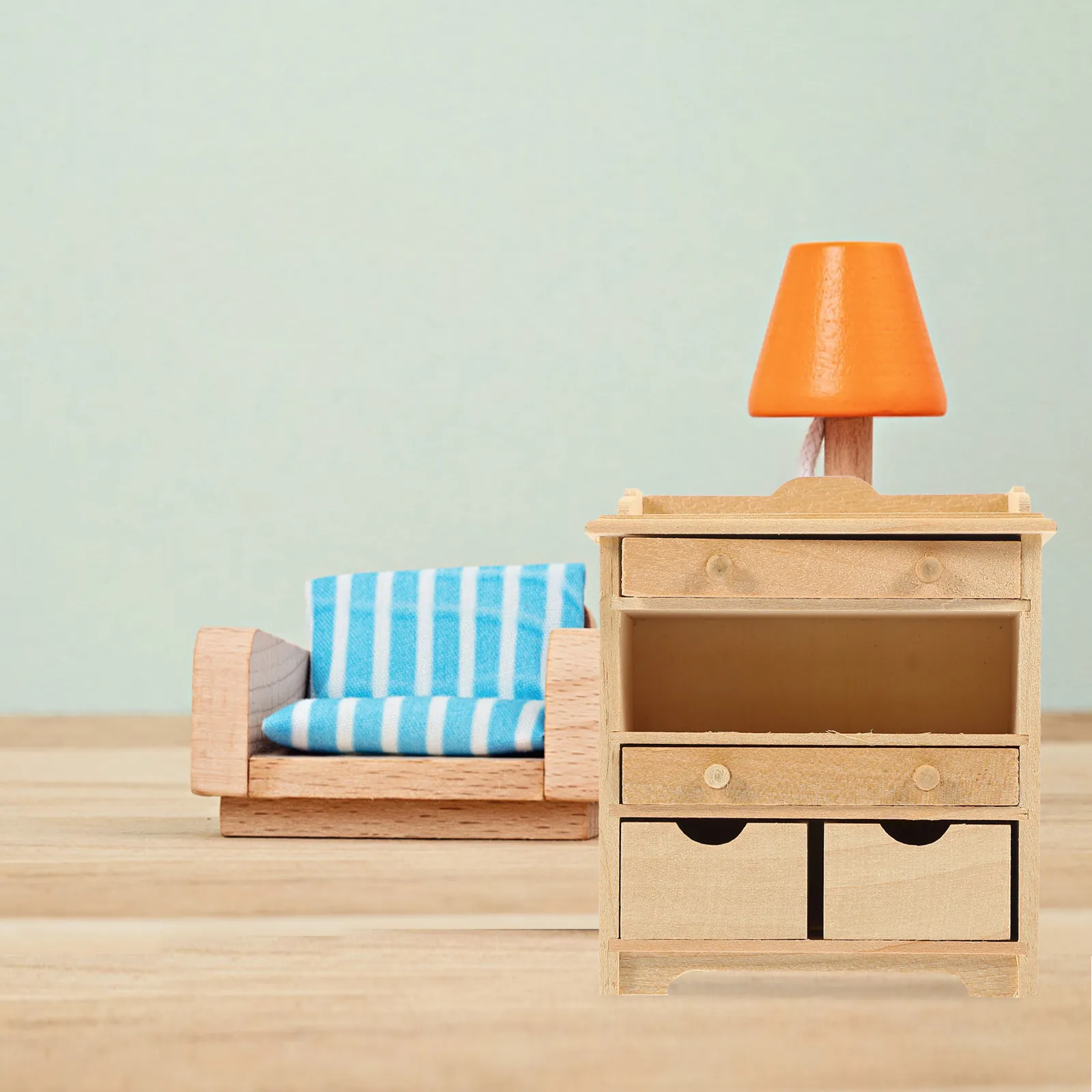 

Миниатюрный шкаф-тумба в масштабе 1:12 для ландшафтного дизайна, имитация сцены, миниатюрная мебель для дома, украшение