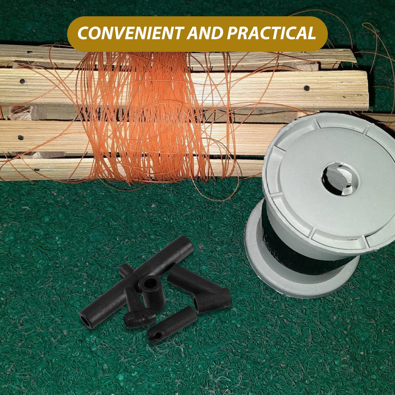 1 Set Of Versatile Diy Kite Parts Plastic Rod Connectors Support Sticks Support Rod Connector Kite Fixed Rod Tee Plastic Kite Fr