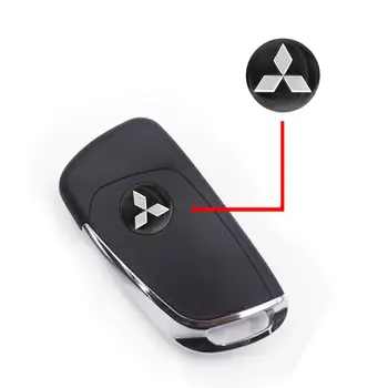 Samolepka na klíče od auta, emblém s automatickým ovládáním, příslušenství pro Mitsubishi ASX Lancer L200 Pajero Sport Attrage Mirage Eclipse Colt 6 nejlepší prodej Znak Mitsubishi Lancer VRX - №6