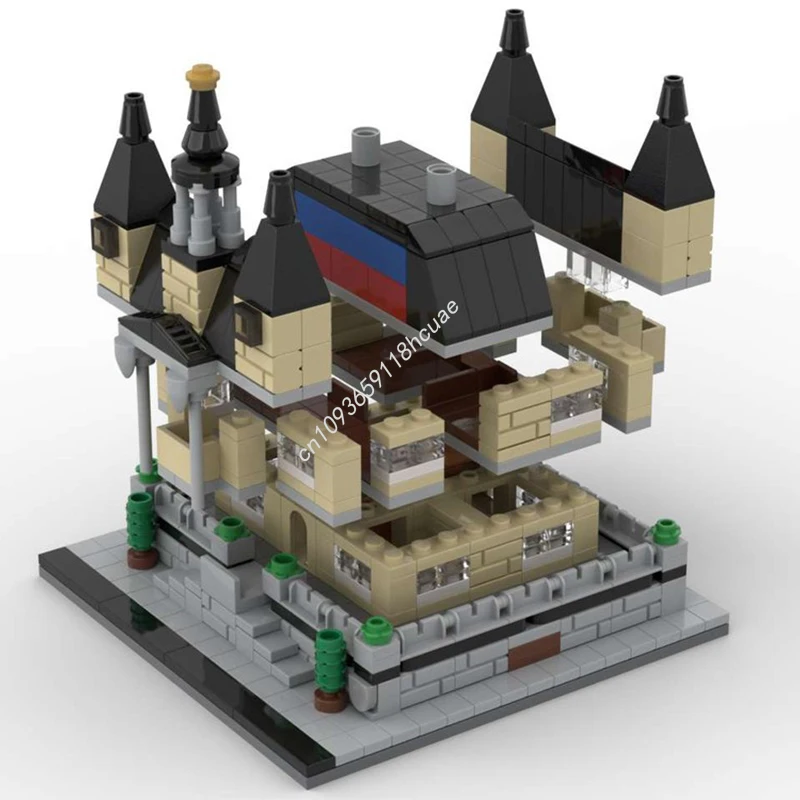 

655 шт. MOC модульный особняк 1 образовательная модель строительные блоки Рождественский подарок Премиум коллекционное издание идеально подходит для фанатов
