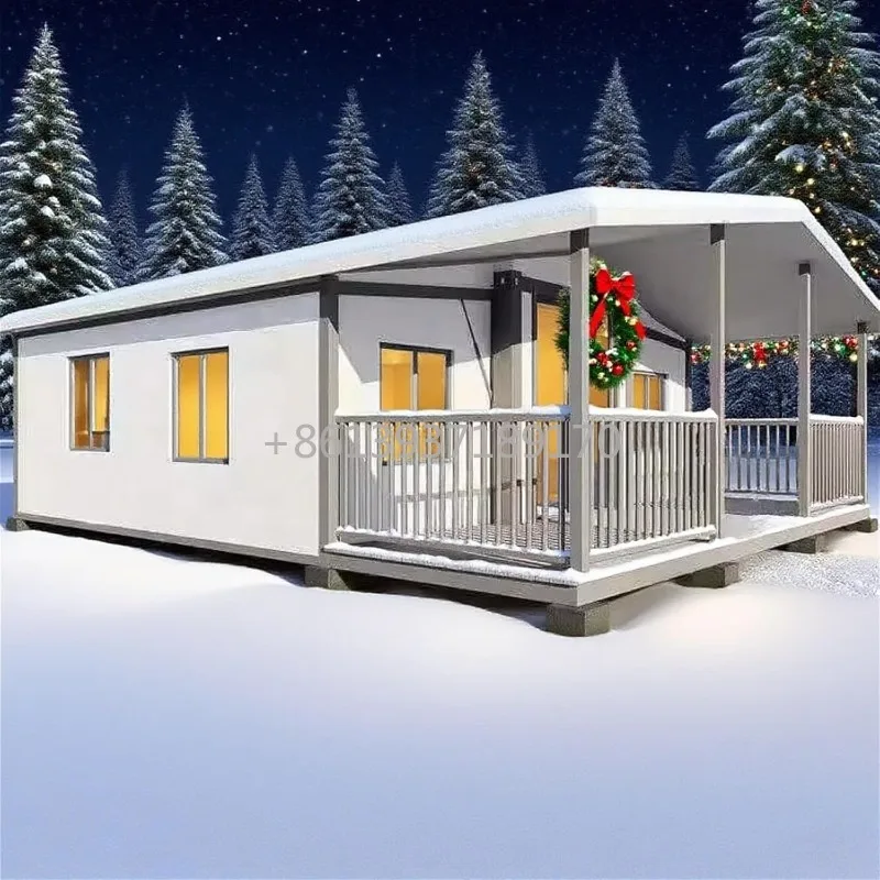 20FT Container Tiny House for Sale Tiny Houses to Live in for Adults – Prefab Foldable Modular Home with Front Porch