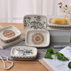 Handmade Soap Boxes, Ceramic Soap Dishes, Creative and Fashionable Hotel Clubs, Bathroom Supplies, and Disposable Soap Boxes