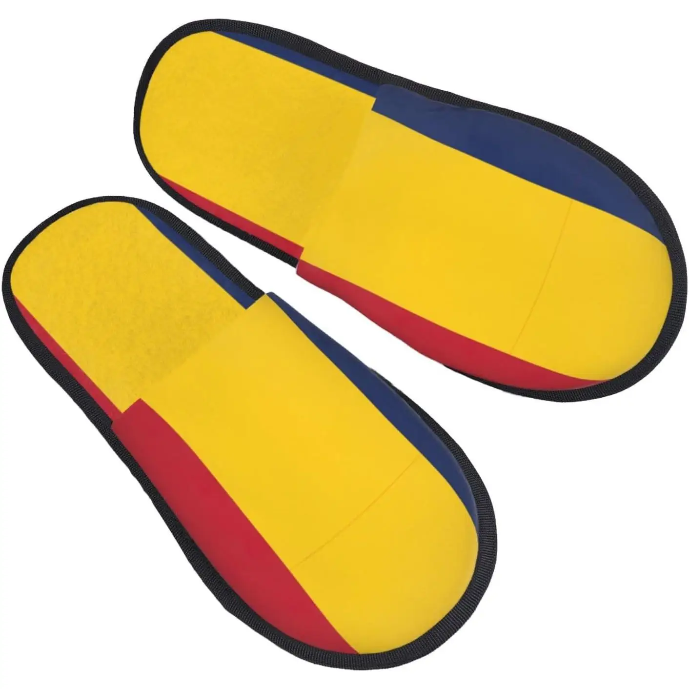 

Осенне-зимние нечеткие тапочки с принтом флага, удобная домашняя обувь, портативная обувь для путешествий в отеле, подарки для женщин и мужчин