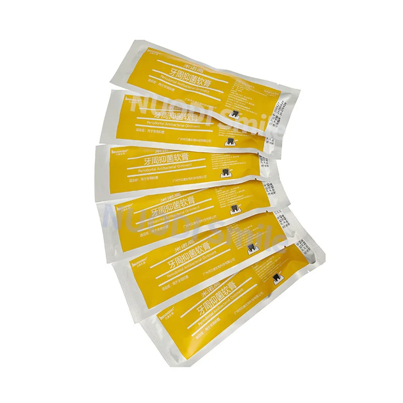 0.5g/1pc Dental Periodontal Antibacterial Ointment Periodontal Disease Treatment Antibacterial Gel Dentistry Material for Clinic