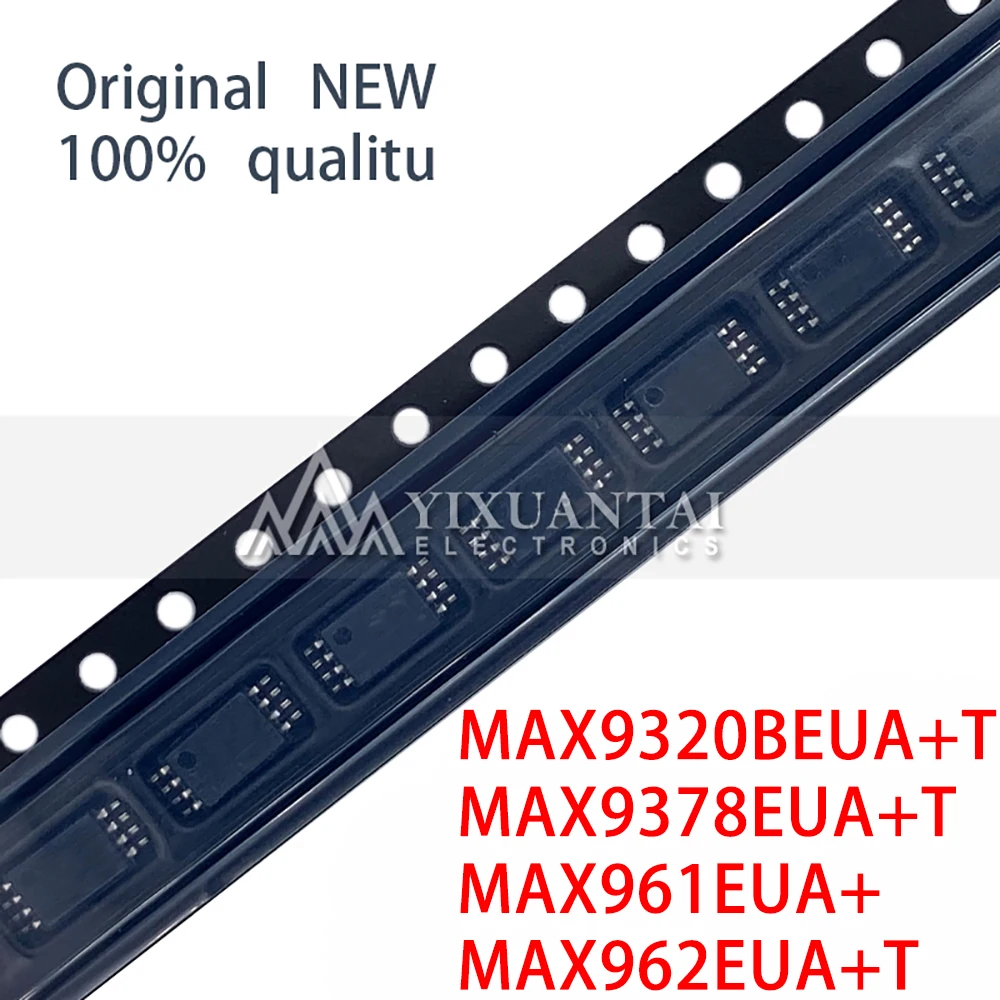 5pcs MSOP-8 MAX861IUA+T MAX865EUA+T MAX867EUA+T MAX9320 MAX9378 MAX961 MAX962 MSOP8 NEW ORIGNAL IN THE STOCK