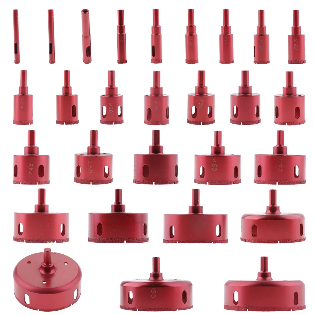 لقمة مثقاب، مناسبة للحجارة المختلفة والسيراميك والبلاط المصنوع من الزجاج والرخام وما إلى ذلك.