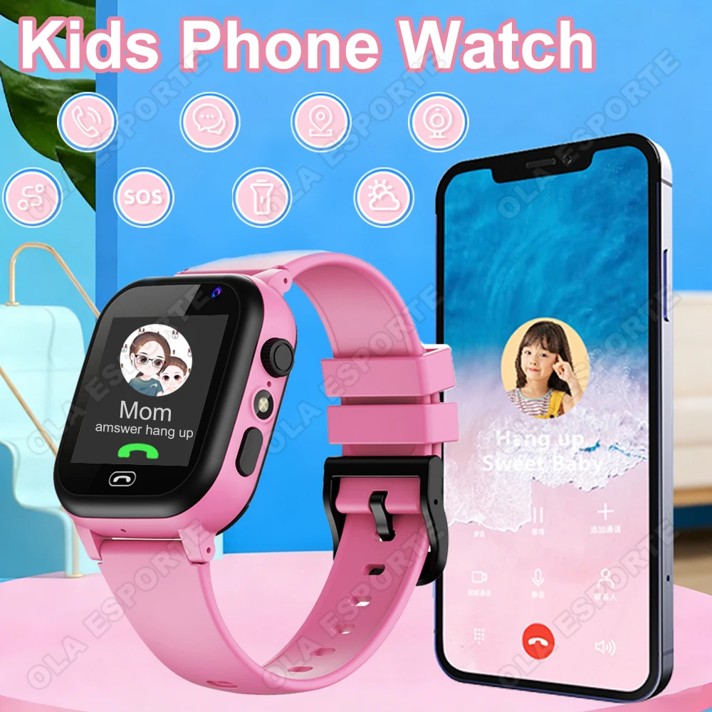 New Kids Smart Watch Multifunctional Waterproof SOS GPS Loca