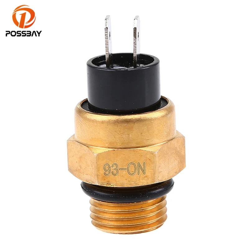 POSSBAY M16/16mm Motorcycle Radiator Cooling Fan Thermo Switch Sensor for Benelli Cafe Racer Motocross Accessories