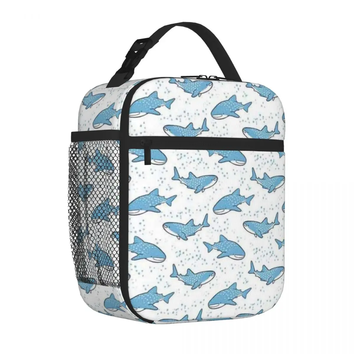 Bestselling Starry Whale Sharks (Light Version) Abstract Outdoor Lunch Bag Overnight Trip Waterproof Lunch Bag