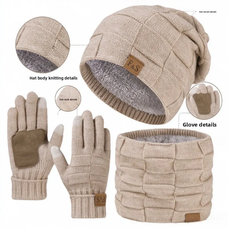 ensemble-bonnet-en-tricot-d'hiver-cache-cou-et-gants-doublure-polaire-chaud-accessoires-thermiques-pour-le-ski-et-le-cyclisme-en-exterieur