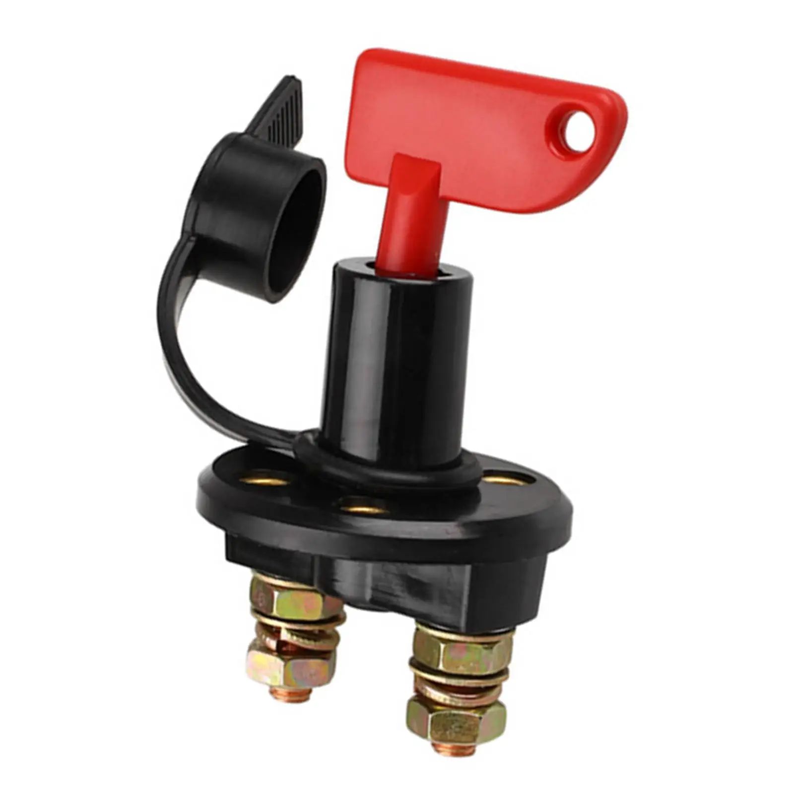 12V Battery Disconnect Switch Box for Marine Boat Trailer RV Electrical System Safety Cutoff Isolator Switch