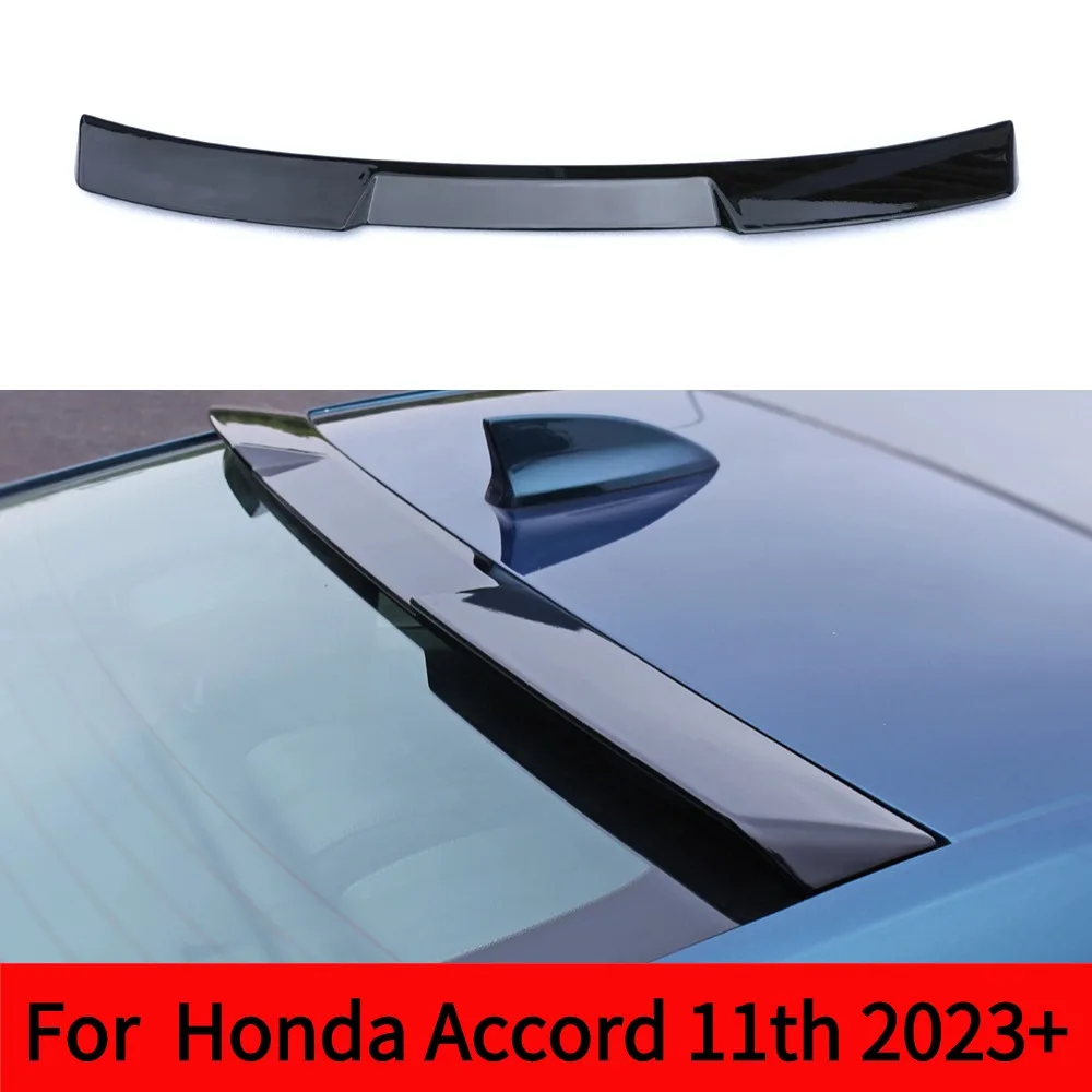 

For Newest Accord Honda 11th Generation Accord 2023+ Car Trunk Spoiler ABS Auto Rear Roof Wing Accessories Spoiler