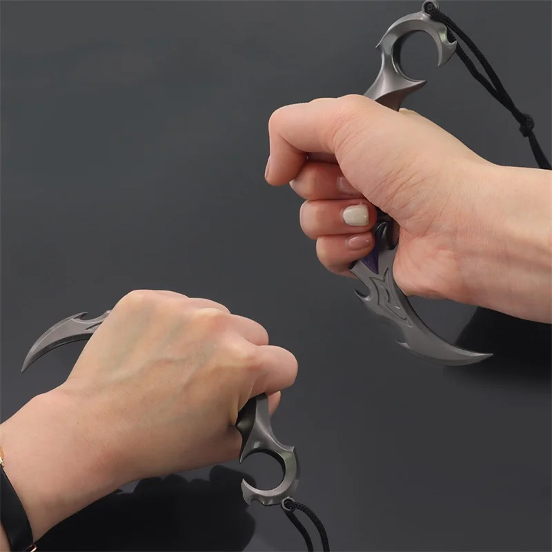 15CM Valorant Wapen Melee Reaver Karambit Model Metal Game Perifere Katana Samurai Zwaard Cosplay Ornamenten Gift Jongens Speelgoed