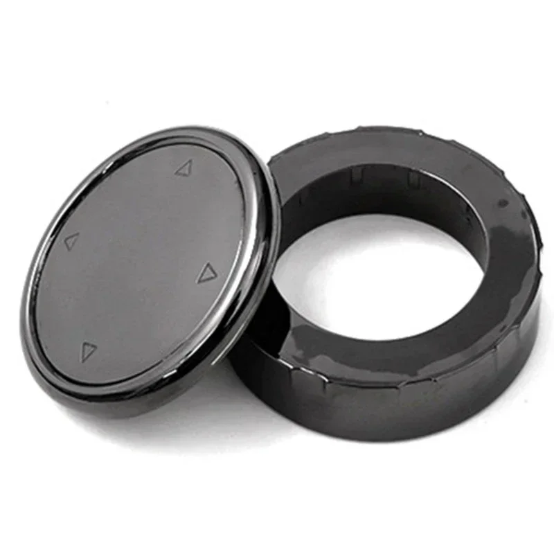 Car Multimedia Button Cover Trim Knob Sticker for BMW 1/3/5/7 Series F10 F18 F07 F20 F21 F30 F35 F01 F02 F25 For NBT Controller view 5