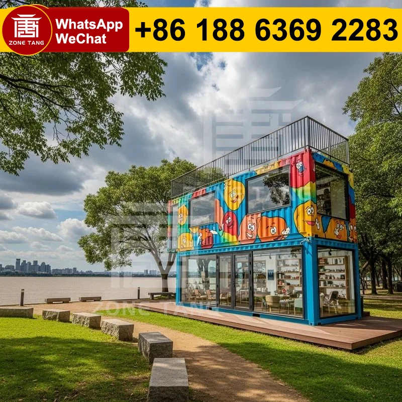 Prefabricated Holiday Home 20ft Container Prefab Tiny House Modular Hot Sale Cheap Houses Mobile Shipping Prebuilt Homes Capsule