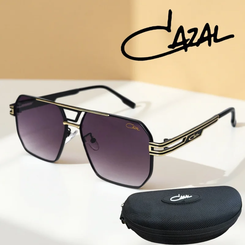 Cazal Lunettes de soleil unisexes Protection UV400 Lunettes élégantes à la mode pour hommes et femmes